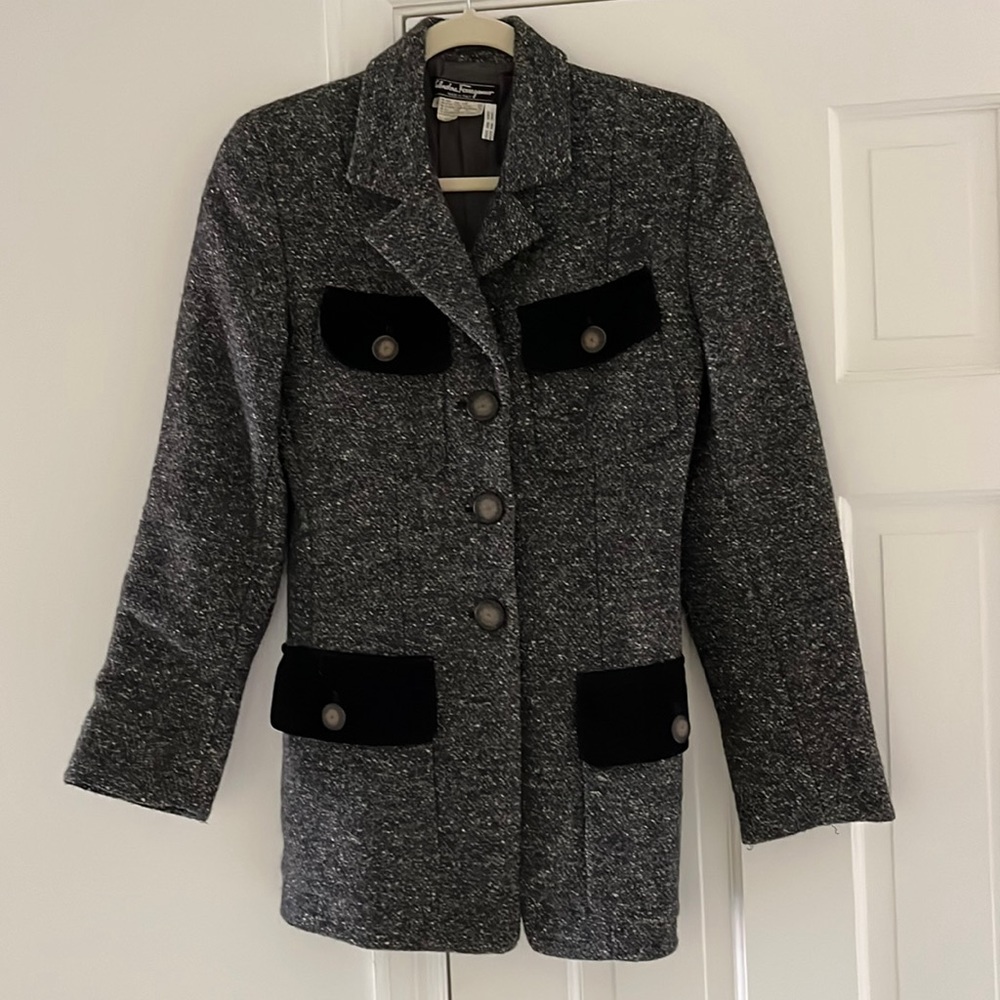 Salvatore Ferragamo blazer, size 4